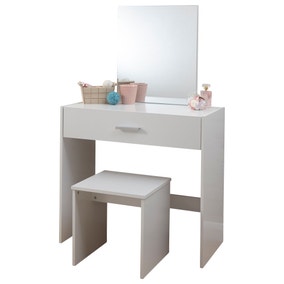 Dressing Tables Mirrored Oak, Vanity Table Small