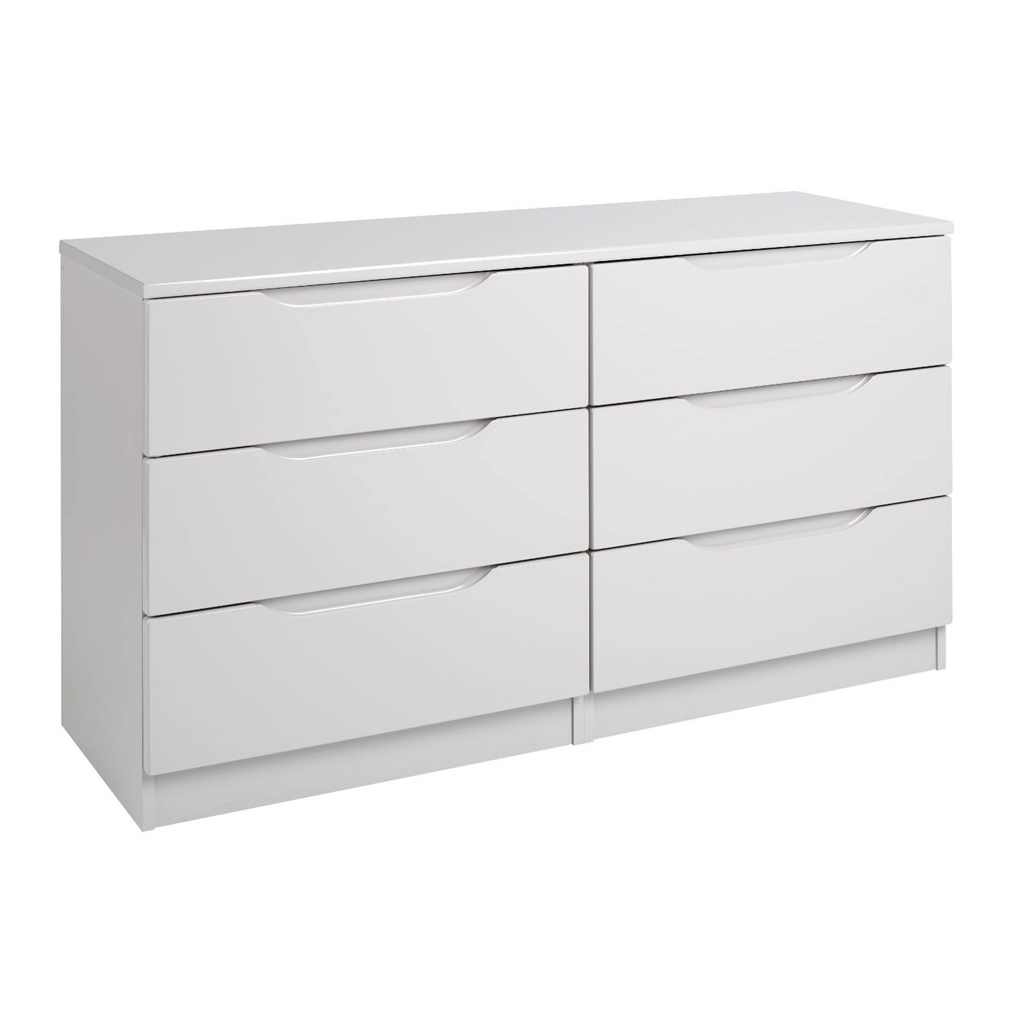 Chest of Drawers | White and Oak Chest of Drawers | Dunelm
