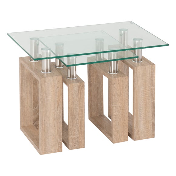 dunelm glass nest of tables