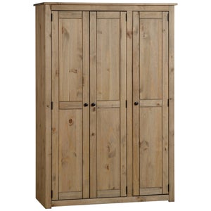Panama Triple Wardrobe- Pine