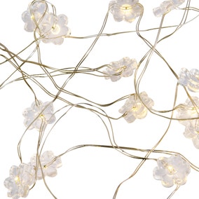Acrylic Flower 50 Light String Lights