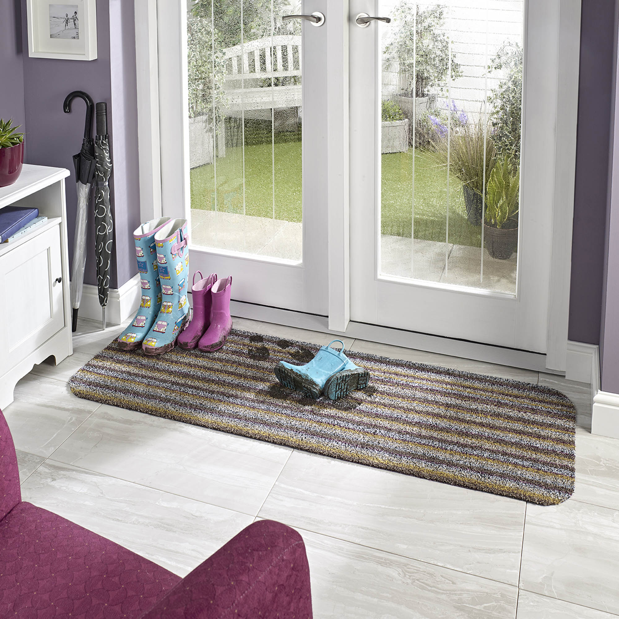 Marvel Lush Washable Runner Dunelm