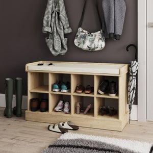 Kempton 2 Tier Shoe Storage Bench
