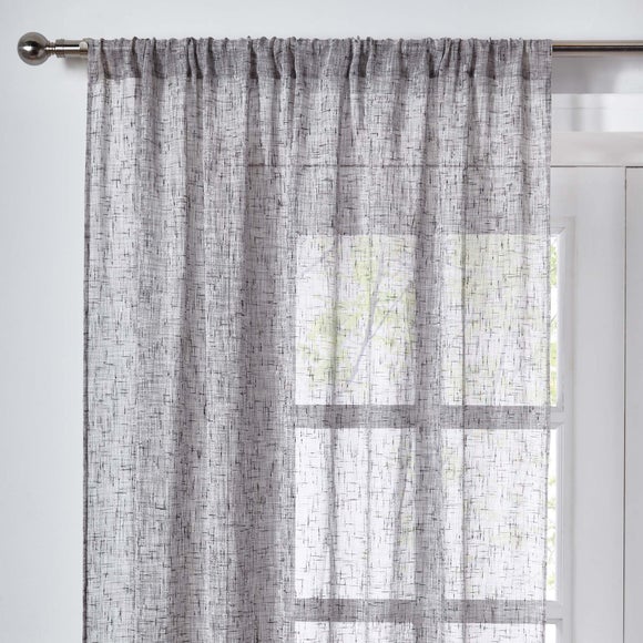 grey voile panels