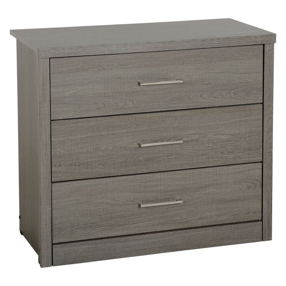 Dunelm 3 store drawer unit