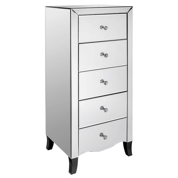 Dunelm mirrored on sale bedroom furniture