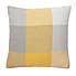 Woven Check Cushion Cover Ochre undefined