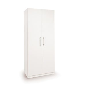 Acton Double Wardrobe- White