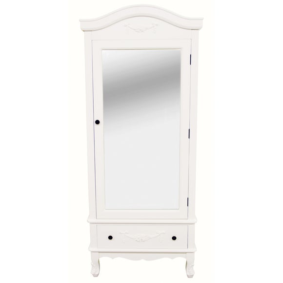 Toulouse ivory store single wardrobe