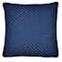 Harvey Blue Knitted Cushion Blue