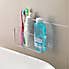 Addis Invisifix Toothbrush Caddy Clear