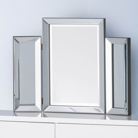 Soprano Folding Dressing Table Mirror, 65x50cm
