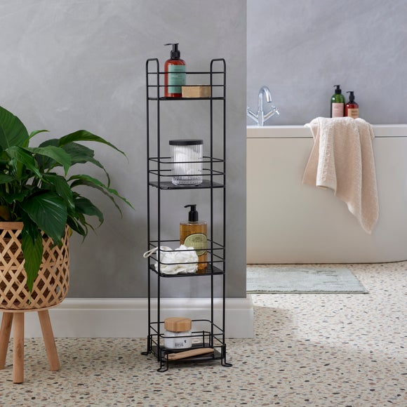 Bathroom wire shop rack shelving