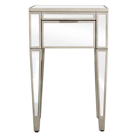 dunelm mirrored nest of tables