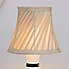 Twisted Pleat Candle Lamp Shade 12cm Champ Champagne