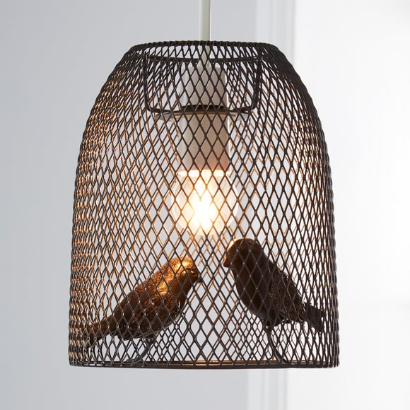 dunelm bird lamp