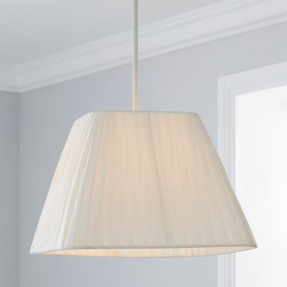 dunelm cream lamp shades