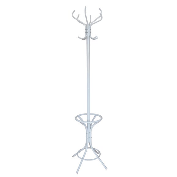 white coat stand