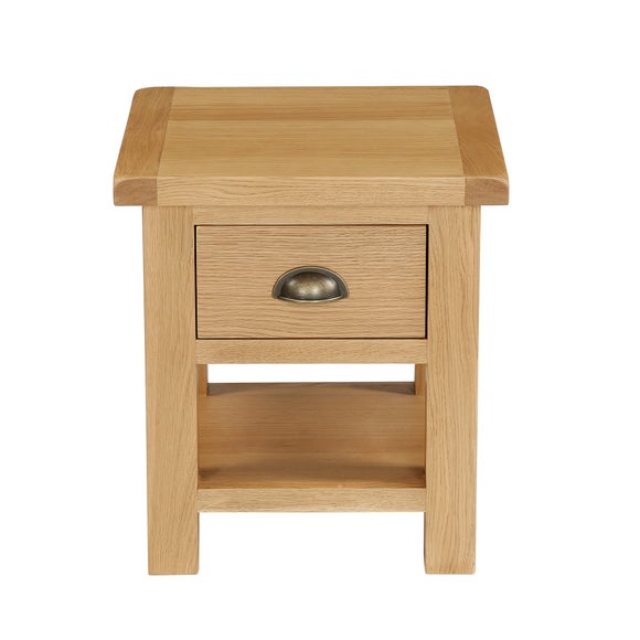 oak lamp table dunelm