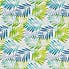 By the Metre Voyager Green Leaf PVC Fabric Green