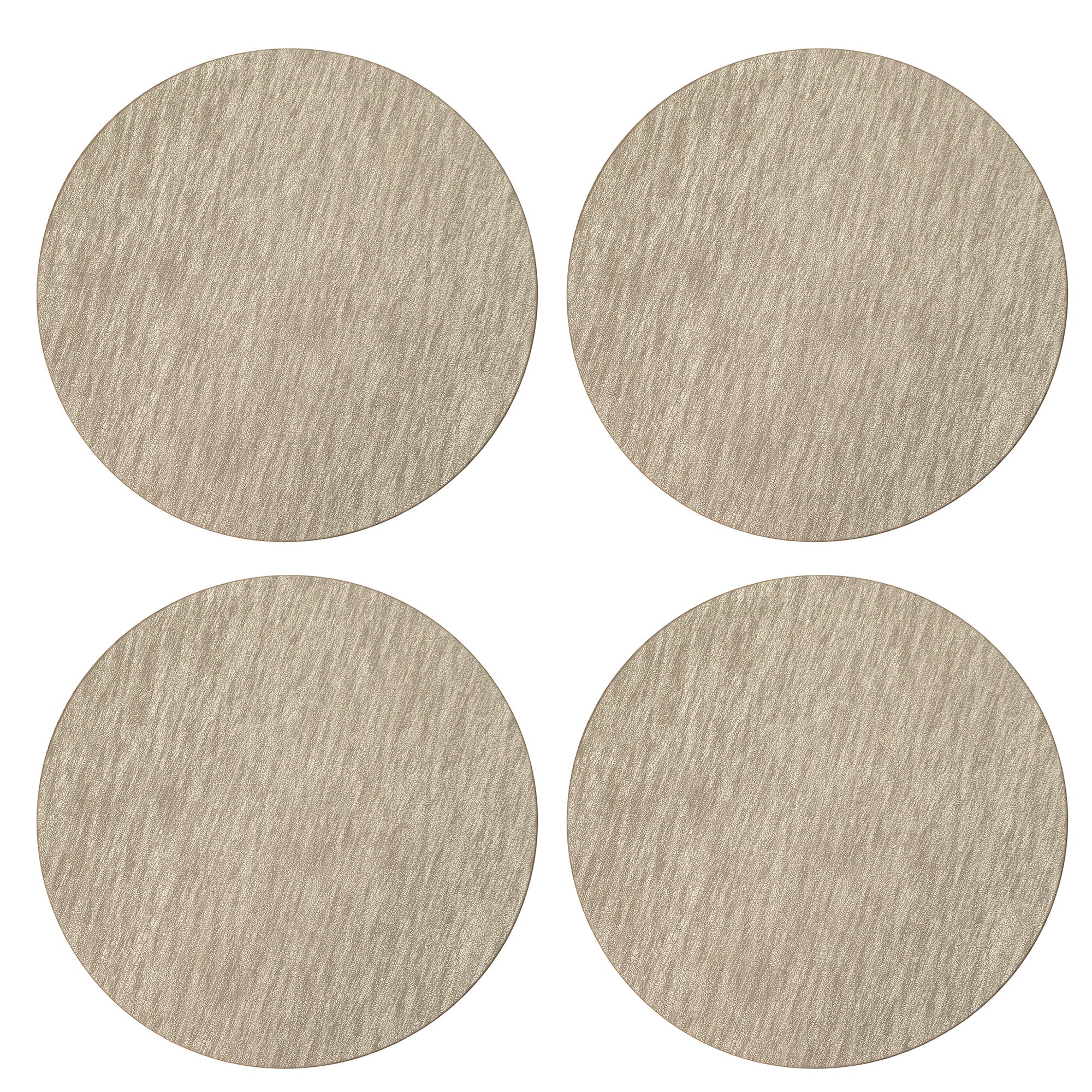 Set of 4 Campagne Faux Leather Placemats