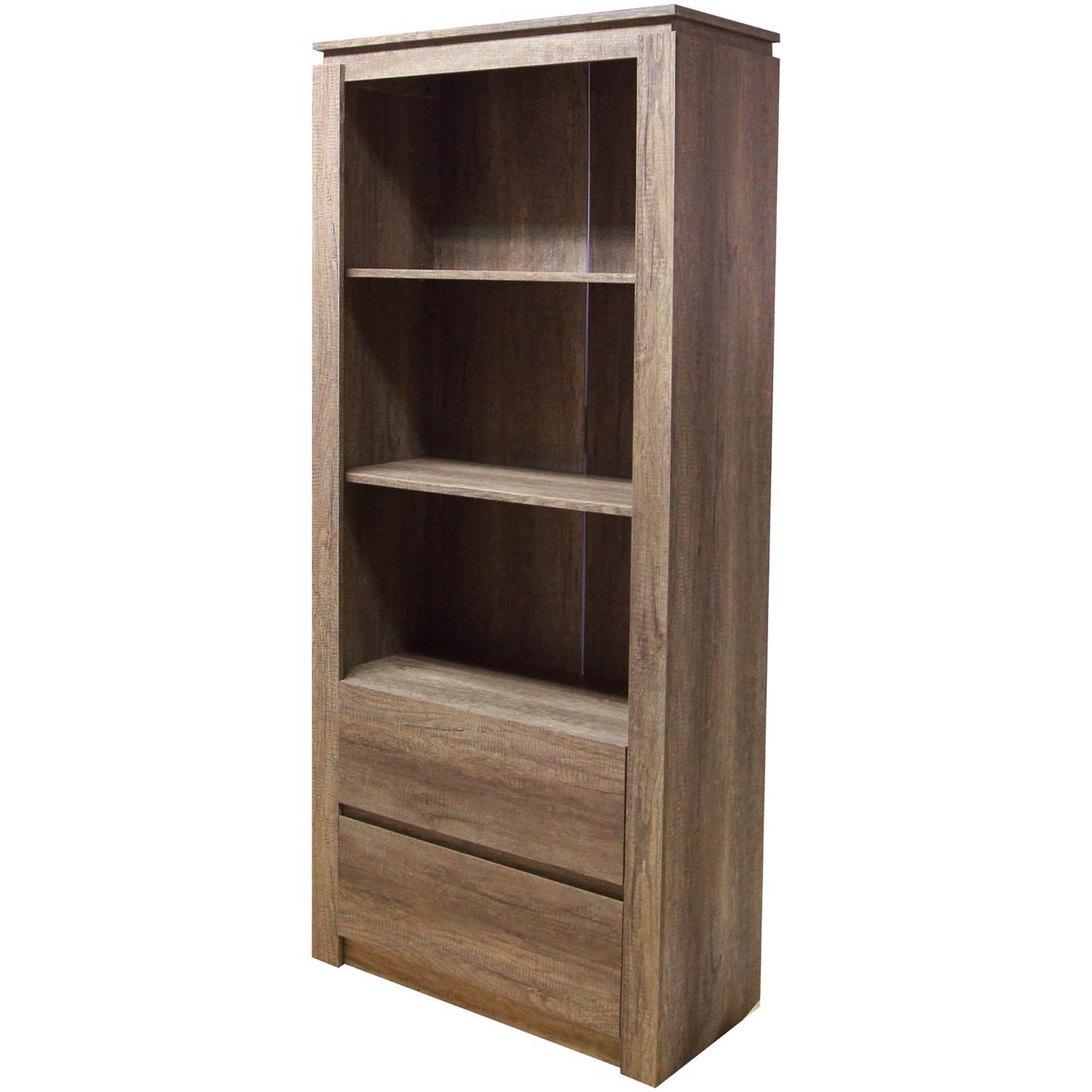 Photos - Display Cabinet / Bookcase Canyon Oak Bookcase Brown 