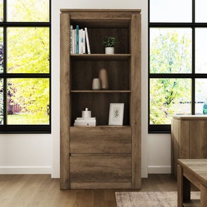 Canyon Bookcase- Oak