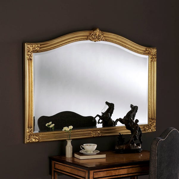 Yearn Arched Overmantel Wall Mirror image 1 of 1