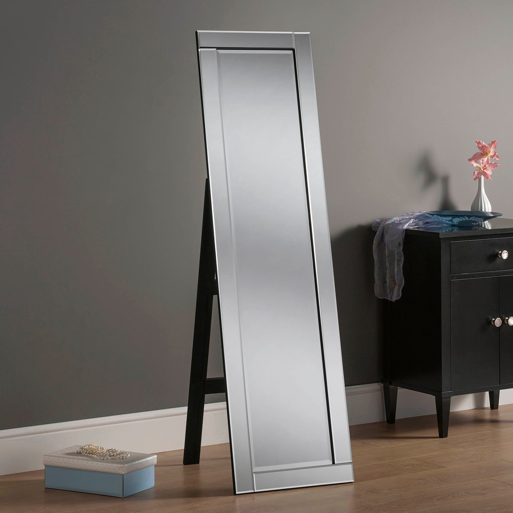 Yearn Full Length Cheval Mirror 41x152cm Clear