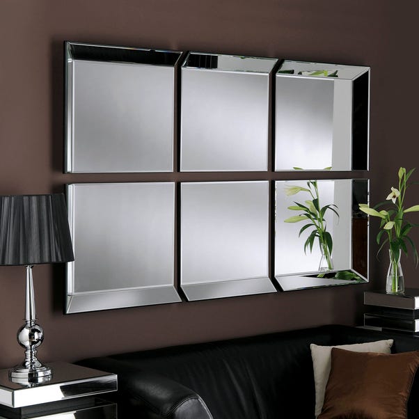 Yearn Byblos Mirror 168x107cm 6 Panel Clear