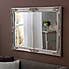 Yearn Florence Rectangle Mirror 104x74cm Silver Silver