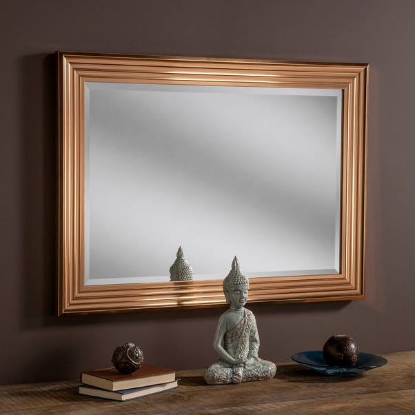 Yearn Framed Mirror Copper Copper undefined