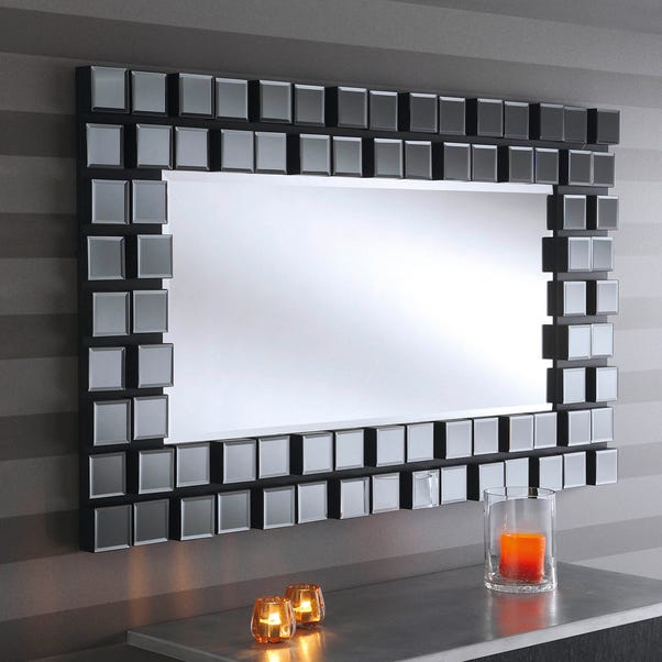 Yearn Mini Squares Rectangle Wall Mirror image 1 of 1