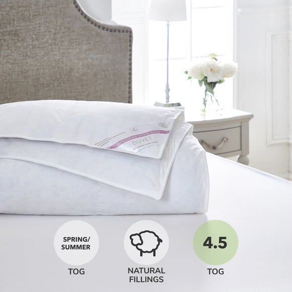 Dorma Hungarian Goose Down 45 Tog Summer Duvet