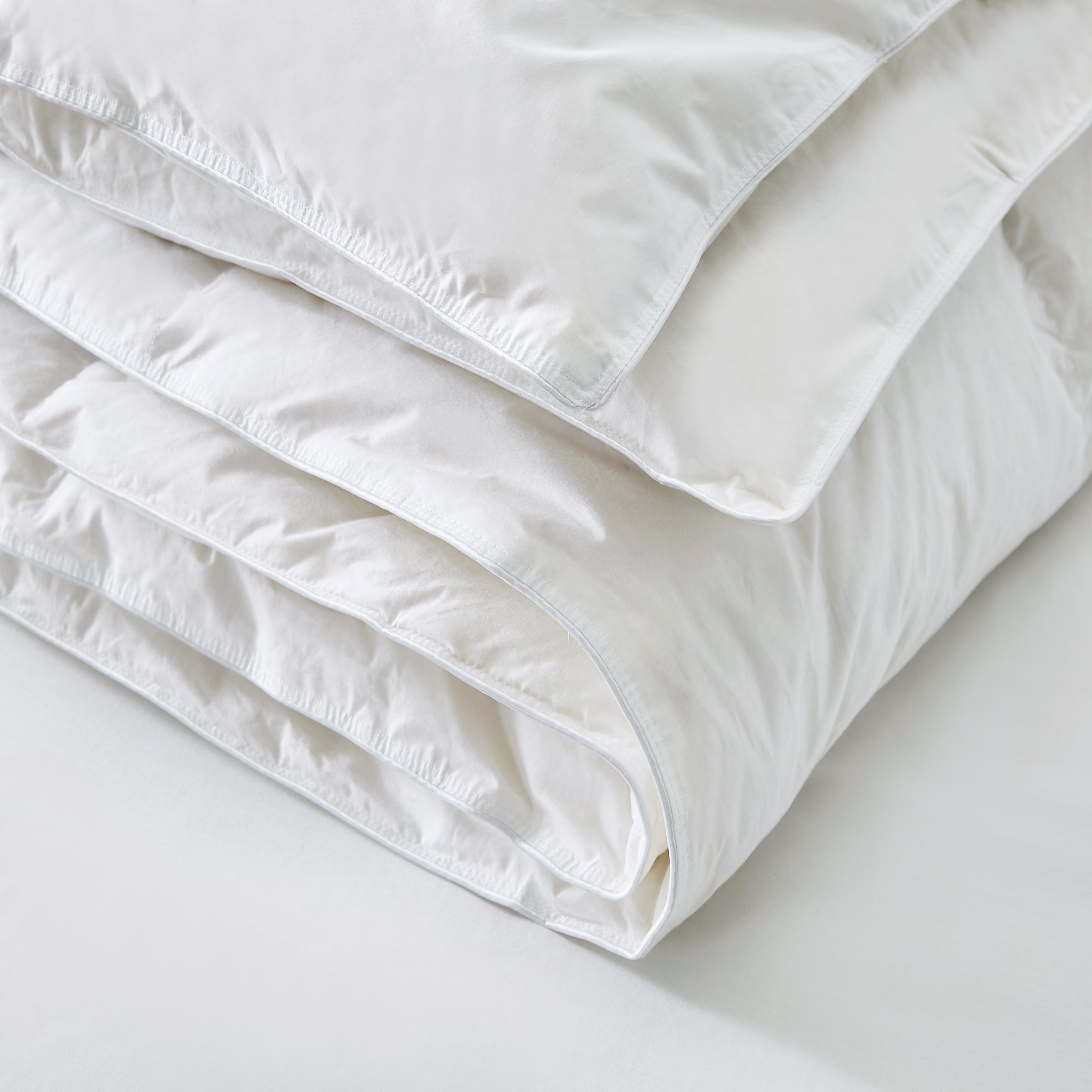 Fogarty Anti Allergy White Goose Feather and Down 15 Tog Duvet | Dunelm