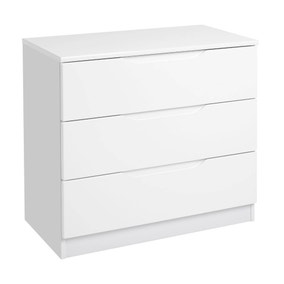 Legato White Chest of Drawers