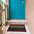 Scrape N' Sorb Multicoloured Zig Zag Doormat Multi Coloured