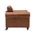 Oakland Soft Faux Leather Armchair Soft Faux Leather Chocolate