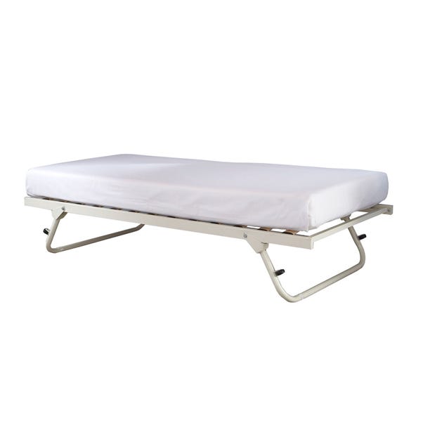 Memphis White Trundle Bed  undefined