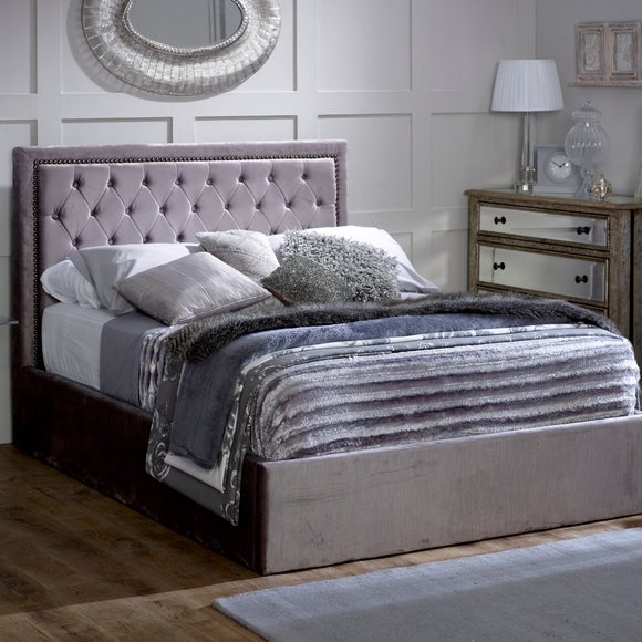 Dunelm grey on sale ottoman bed