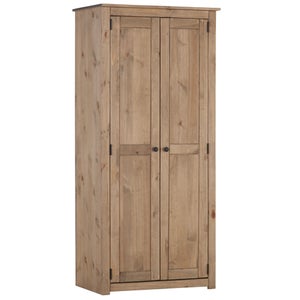 Panama Double Wardrobe- Pine