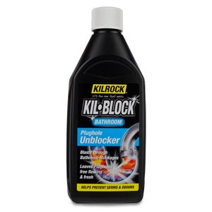 Kilrock Kil-block Bathroom Plughole Unblocker