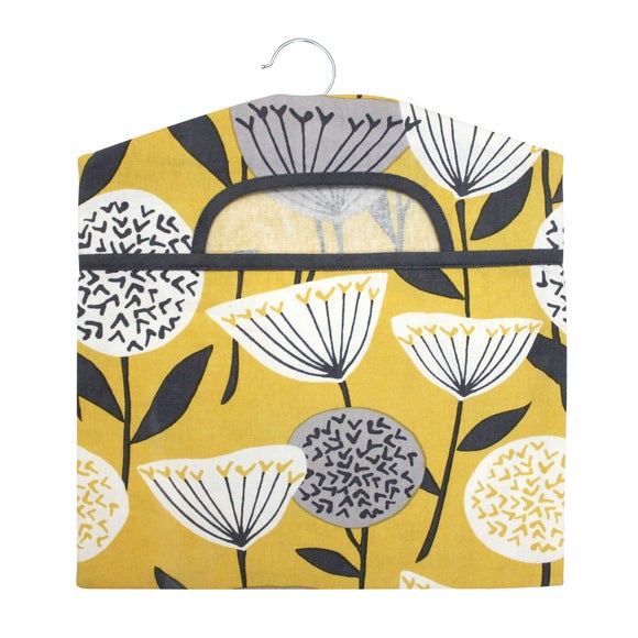 Emott Ochre Peg Bag Dunelm