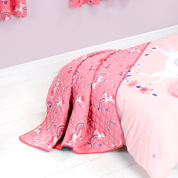 dunelm quilted bed throws