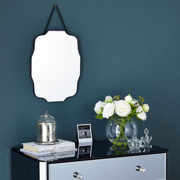 Decorative Hanging Chain Wall Mirror image 1 of 2