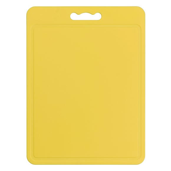 yellow chopping board