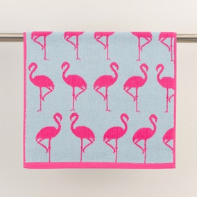 Flamingo Fuchsia Towel