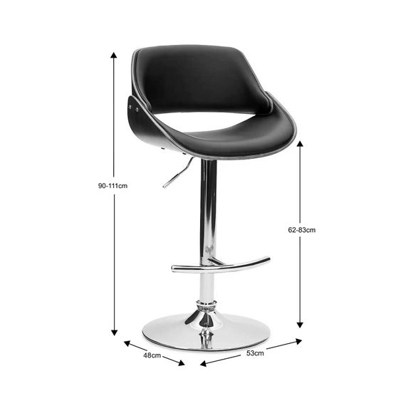 dunelm trento bar chair