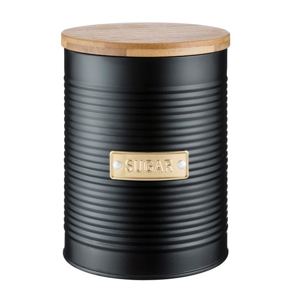 Typhoon Living Otto Sugar Canister Black
