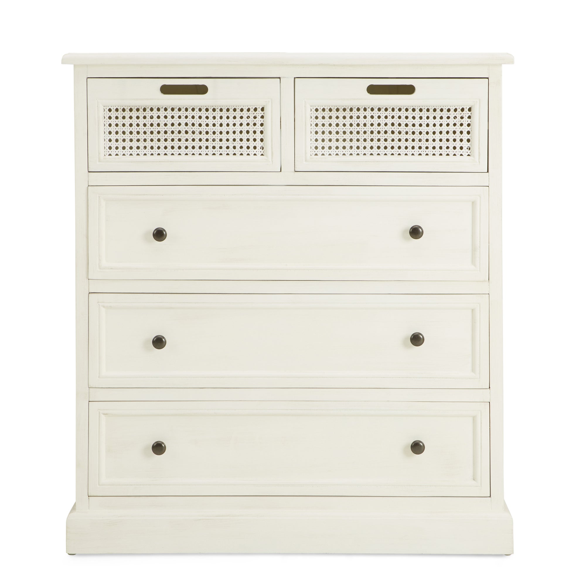 Lucy Cane 5 Drawer Chest White